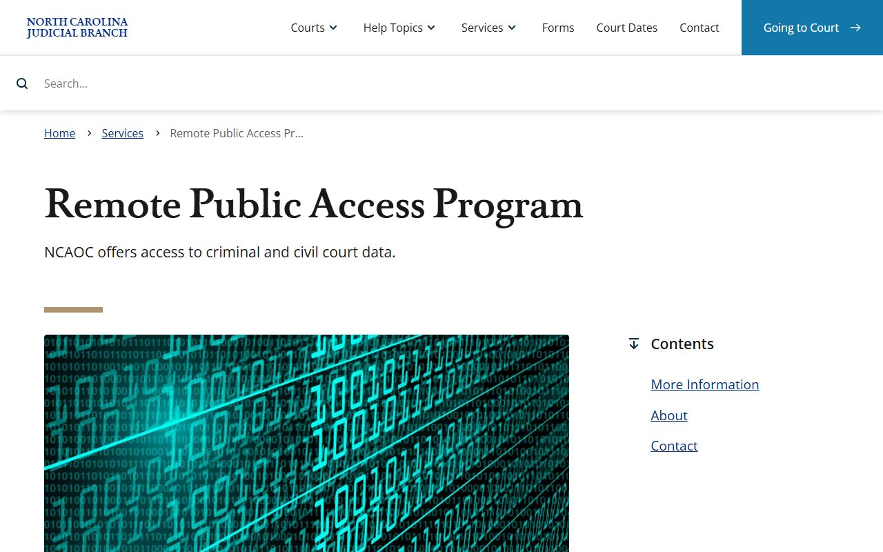 Franklin County court records remote public access program
